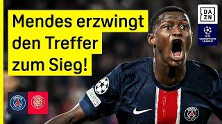 Debütant lässt PSG bangen Paris Saint-Germain - FC Girona  UEFA Champions League  DAZN Highlights