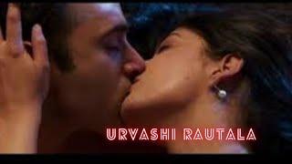 Urvashi Rautala Hot Kiss