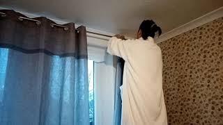 HE BOUGHT A NEW CURTAIN NO BRA NO PANTY DIN TAYO