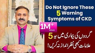 Don’t Ignore These 5 Warning symptoms of Kidney Disease  CKD signs and symptoms