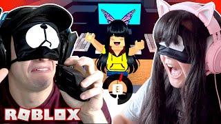 We Played Flee the Facility BLIND FOLDED Roblox
