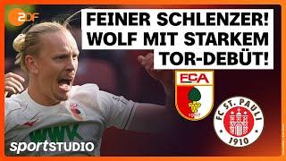 FC Augsburg – FC St. Pauli  Bundesliga 3. Spieltag Saison 202425  sportstudio