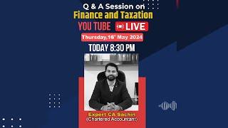 Expert CA Sachin Financial Education  is live