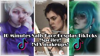 10 Minutes Sally Face Cosplay TikToks Spoiler & SFX makeups