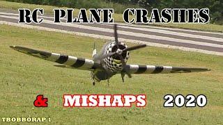 RC PLANE CRASHES & MISHAPS COMPILATION - TBOBBORAP1 - 2020