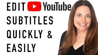 How to Edit Subtitles on YouTube Add Punctuation & Capitalize Captions Quicker with ChatGPT