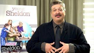 Lance Barber guesses the meaning of Aussie slang  Young Sheldon