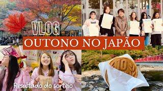 VLOG43OUTONO NO JAPÃO COMPRAS DE MERCADO ROTINA E RESULTADO DO SORTEIO