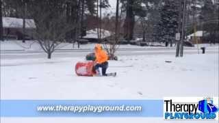 Therapy Playground Snow Day