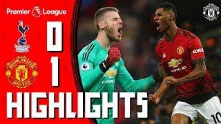 Highlights  Tottenham 0-1 Manchester United  De Gea & Rashford shine at Wembley  Premier League