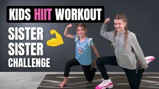 GET STRONG Kids Workout  Sister Sister Kids Exercises