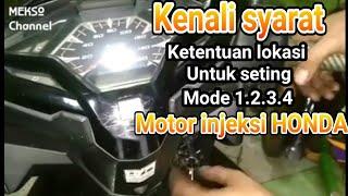 syarat seting mode vario dan beat