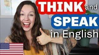 THINK and SPEAK in English technology