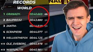 When the World Record is suspiciously fast