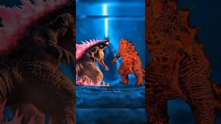 Pink Godzilla vs Thermo Godzilla