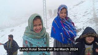 Snow Fall At Landi Kotal