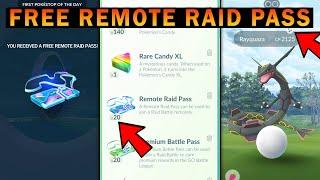 How To Get Unlimited Free Remote Raid Pass in Pokemon Go  Pokemon Go New Trick For Remote Raid Pass