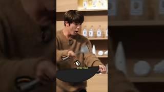 Jhope & Jin Dance To Fire While Cooking And A Smooth Ending  #shorts #jhope #jin