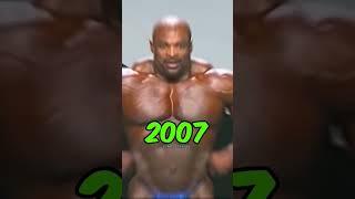 RONNIE COLEMAN 1992 vs 2007 POSING #bodybuilding #shorts