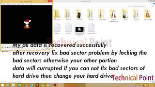 How To Fix The Disk Structure Is Corrupted And Unreadable  Bad Sectors  recover Infected partition