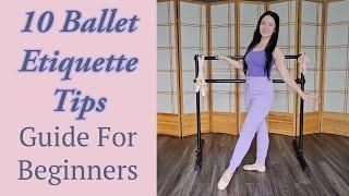 10 Essential Ballet Class Etiquette Tips for Adult Beginners + Bonus Tip  Beginner Ballet Class