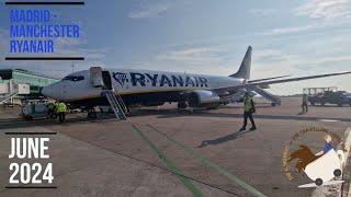 Ryanair Flight to Manchester - Spanish Adventure Comes to an End