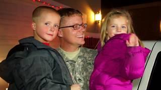 American Soldier receives Police Escort to surprise kids in time for Christmas