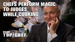 Chefs Perform Magic Tricks While Cooking  Top Chef California