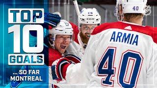 Top 10 Montreal Canadiens Goals of 2021 ... So Far  NHL