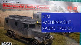 ICM 135 Wehrmacht Radio Trucks DS3509 Review