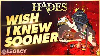 Hades - Wish I Knew Sooner  Tips Tricks and Game Knowledge For New Players