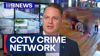 CCTV network reveals crime per cent jump in Brisbane  9 News Australia