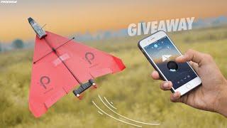 DIY Smartphone Controlled Paper Airplane  Powerup 4.0  Giveaway