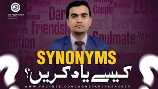 Tips for Synonyms Antonyms  GRE Words   How to Memorize Synonyms  Easy way to Learn Synonyms 