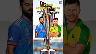 Virat Kohli vs David Warner in T20 World cup #cricket #ipl2023csk