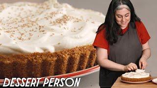 Claire Saffitz Makes Banana Cream Tart  Dessert Person