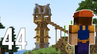 KÖPRÜLÜ BÜYÜ KULESİ  Minecraft SURVIVAL  Bölüm 44