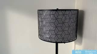 Inlight 59 High Double Shade Pull Chain Modern Floor Lamp for Living Room Review