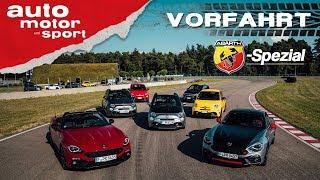 Abarth-Spezial Was können die Skorpione? - Vorfahrt Review  auto motor und sport