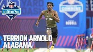 Terrion Arnolds FULL 2024 NFL Scouting Combine On Field Workout