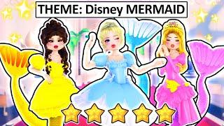 Disney Princess *MERMAID ONLY* Challenge in Dress to Impress