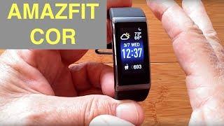 Original XIAOMI AMAZFIT COR MiDong IP68 Smart Bracelet  Smartband Unboxing & Review