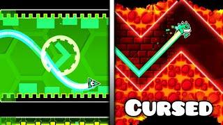 Cursed mode Cursed Processing & more l Geometry dash 2.11