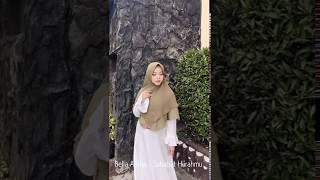 Khimar Alisha Ceruty Babydoll 2 Layer Pet Antem Instan