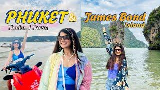 PHUKET & JAMES BOND ISLAND TRAVEL VLOG  THAILAND TRAVEL  Canoeing Jet skiing Parasailing more