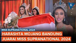 Harashta Haifa Zahra Orang Indonesia Pertama jadi Pemenang Miss Supranational 2024