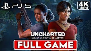 UNCHARTED THE LOST LEGACY PS5 REMASTERED Gameplay Walkthrough Part 1 FULL GAME 4K 60FPS