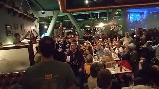Bruce Springsteen fans sings The River at Corcorans Irish Pub   What a Epic Night.