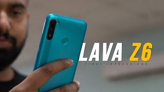 LAVA Z6 First Impressions A Customizable Affair