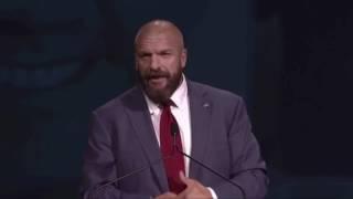 Triple H gets inducted to the Boys & Girls Club of American Hall of Fame 2017